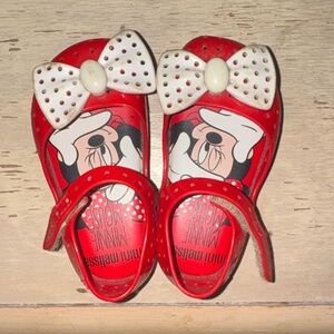 Disney Minnie Mouse Polka Dot Red Dress Shoes